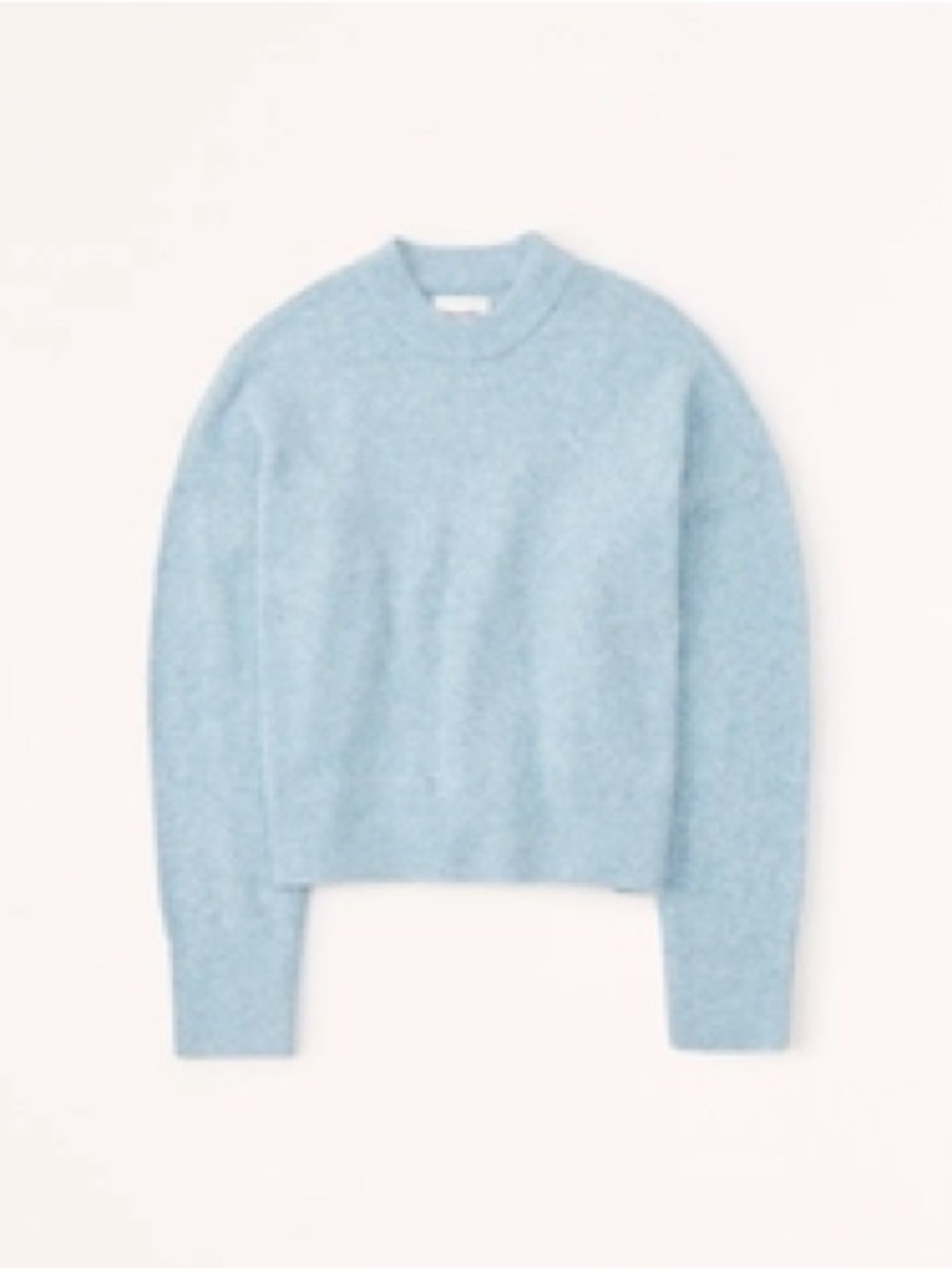 Abercrombie & Fitch Pale Blue Crewneck Sweater